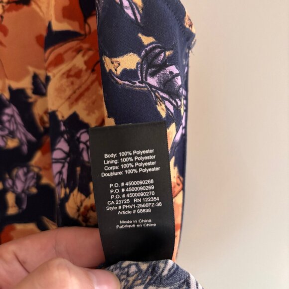 Aritzia Babaton WIELAND BLOUSE STARBOARD/GOLD size medium - Picture 6 of 7